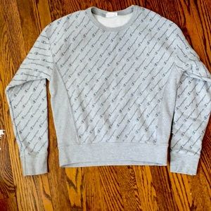 Champion grey crew neck